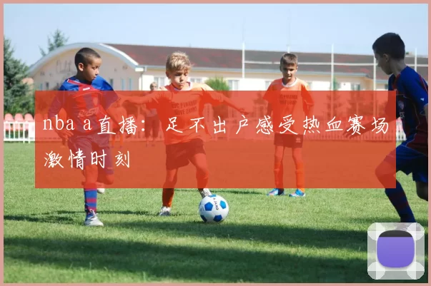 nba a直播：足不出户感受热血赛场激情时刻